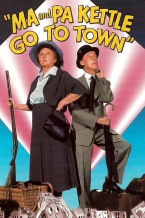 Poster Ma and Pa Kettle Go to Town (1950)
