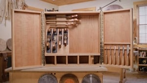 Image Hanging Tool Cabinet