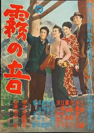 Poster 霧の音 1956