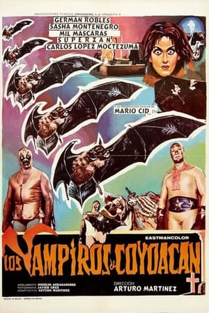 Poster Los vampiros de Coyoacan 1974