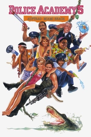 Poster Police Academy 5 - Auftrag Miami Beach 1988