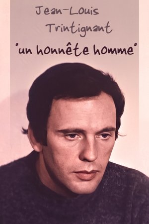 Poster Jean-Louis Trintignant, "an honest man" (2009)