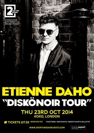 Poster Etienne Daho au KOKO Theatre de Londres (2015)