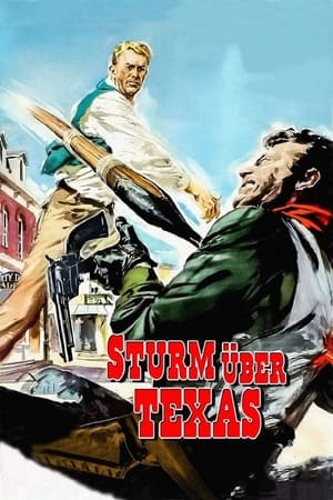 Poster Sturm über Texas 1958