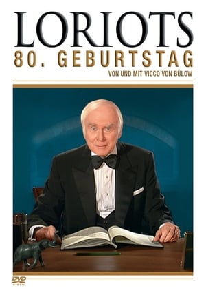 Loriots 80ster Geburtstag poster