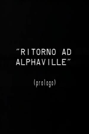 Poster Prologo a Ritorno ad Alphaville (1986)