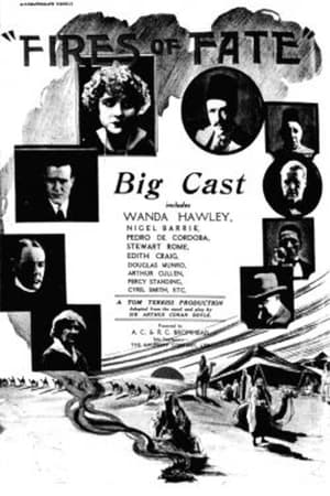 Poster Fires of Fate (1923)