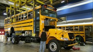 Image Sawhorses & Toolboxes; Sorbet Pops; School Buses