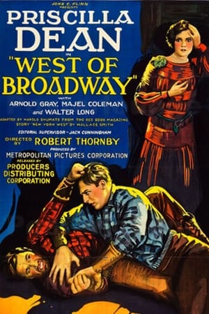 Poster West of Broadway 1926