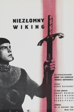 Poster Niezłomny wiking 1954
