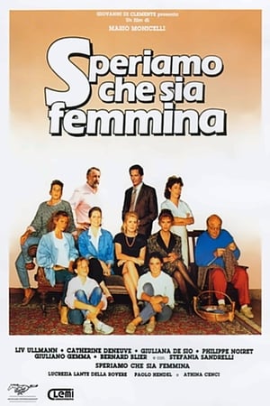 Poster Speriamo che sia femmina 1986