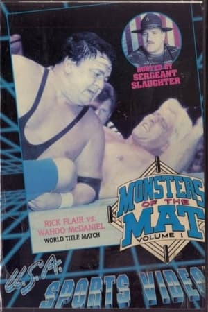 Poster AWA Monsters of the Mat: volume 1 1986