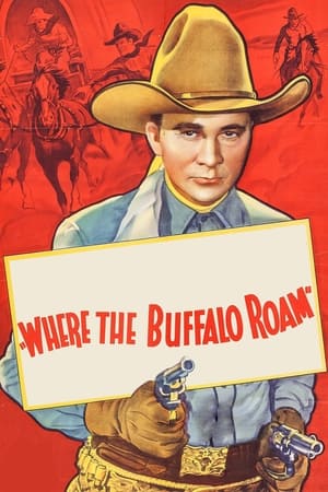 Poster Where the Buffalo Roam 1938