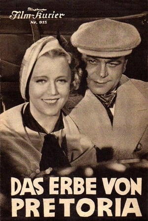 Poster Das Erbe von Pretoria 1934