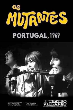 Poster Os Mutantes: Teatro Villaret, Lisboa, Portugal, 1969 1969