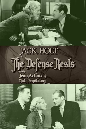 Poster The Defense Rests (1934)