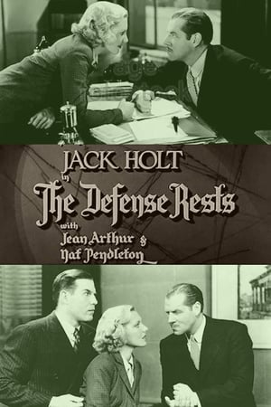 Poster The Defense Rests 1934