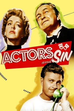 Poster Actores y pecados 1952