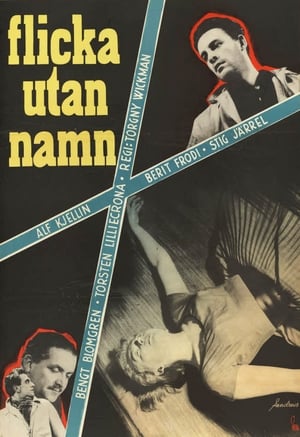 Poster Flicka utan namn (1954)