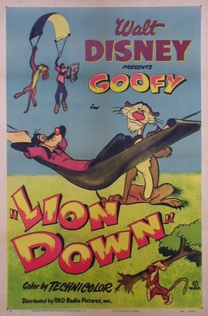 Poster Jan Långben och lejonet 1951