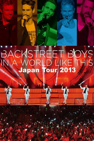 Backstreet Boys: In a World Like This Japan Tour 2013 poster