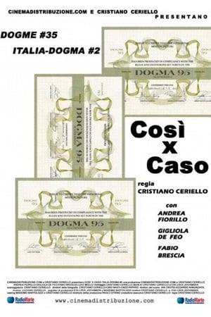 Poster Così x Caso (2004)