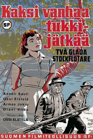 Poster Kaksi vanhaa tukkijätkää (1954)