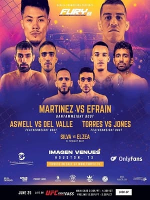 Poster Fury FC 80: Martinez vs. Efrain (2023)