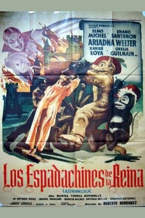 Poster Los espadachines de la reina 1961