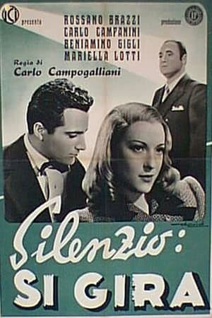 Poster Silenzio, si gira! (1943)