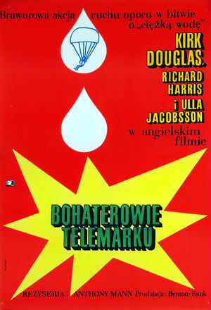 Poster Bohaterowie Telemarku 1965