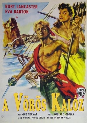 Poster A vörös kalóz 1952