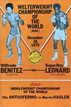 Poster Sugar Ray Leonard vs. Wilfred Benítez 1979