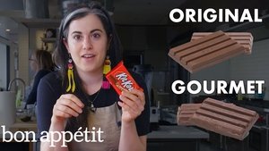 Gourmet Makes Pastry Chef Attempts to Make Gourmet Kit Kats