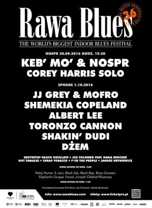 Keb' Mo' & NOSPR - Rawa Blues Festival poster