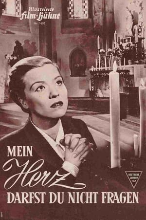 Poster Mein Herz darfst Du nicht fragen 1952