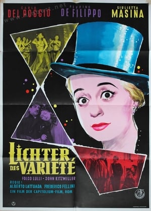 Poster Lichter des Varieté 1950