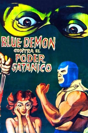 Poster Blue Demon vs. el poder satánico 1966