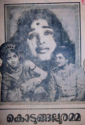 Poster Kodungallooramma (1968)