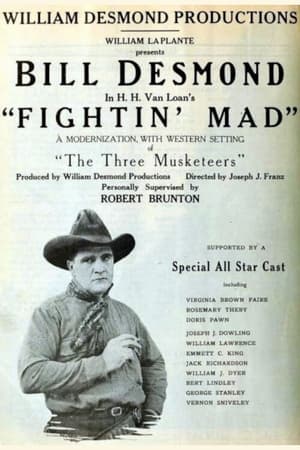 Poster Fightin' Mad 1921