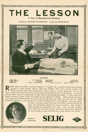 Poster The Lesson (1913)