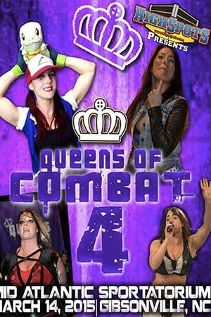 Poster Queens Of Combat  QOC 4 (2015)