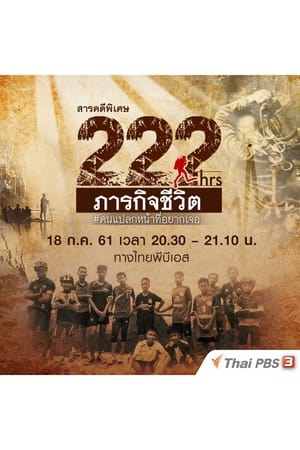 Poster 222 Hours: Thai Cave Rescue 2018