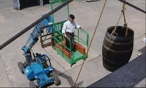 MythBusters Barrel of Bricks