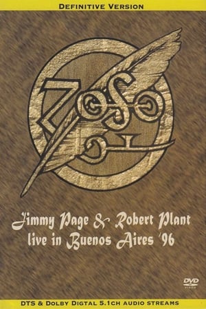 Jimmy Page & Robert Plant ‎– Live In Buenos Aires '96 poster