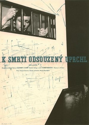 Poster K smrti odsouzený uprchl 1956