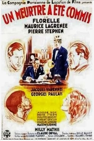 Poster Un meurtre a été commis (1938)