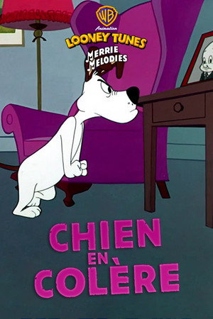  Chien en colère affiche 