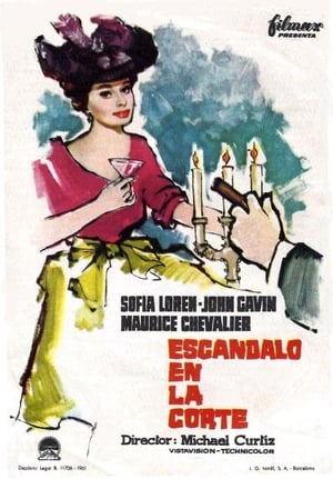 Poster Escándalo en la corte 1960