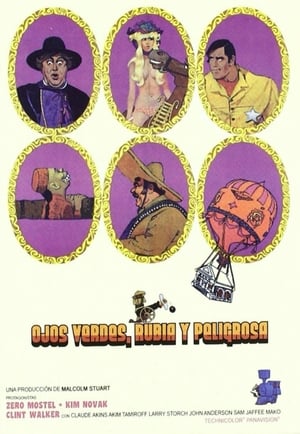 Poster Ojos verdes, rubia y peligrosa 1969